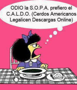 La ley SOPA y los usuarios de internet