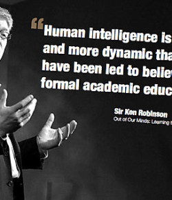 La educación actual mata la creatividad la opinión de Ken Robinson