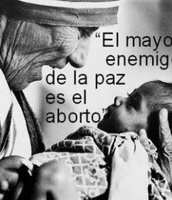 Carta abierta de la Madre Teresa a un»doctor abortista»