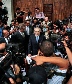 Guatemala: 80 años de cárcel para el ex dictador y predicador Ríos Montt…