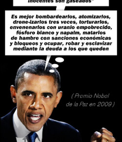 Las extrañas estrategias de un Premio Nobel de la Paz