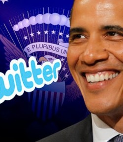 La Cuenta Twitter oficial de Obama y las chicas triple X