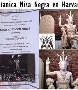 La Universidad de Harvard patrocinará una Misa Negra