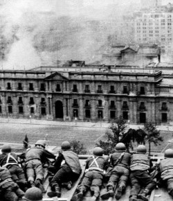 Los 41 años del golpe y asesinato del presidente Allende en Chile…