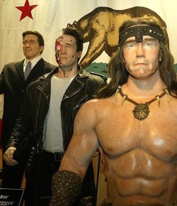 ¡Cuidado con la estatua de Terminator!