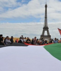 Los «palestinos» celebraron los atentados de París
