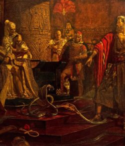 Sacerdotes y Serpientes Mágicas… Los «Milagros» Reptilianos de Egipto