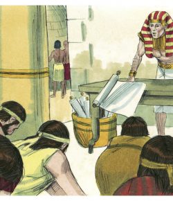 Los Hermanos de José Bajan a Egipto