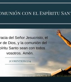 Los Cinco Minutos De Comunión con el ESPÍRITU SANTO