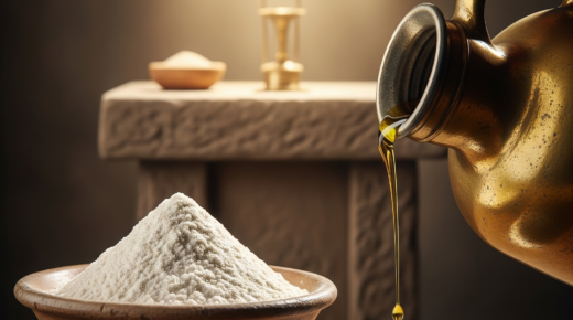 ¡Así como es: Harina, Aceite y Sal!