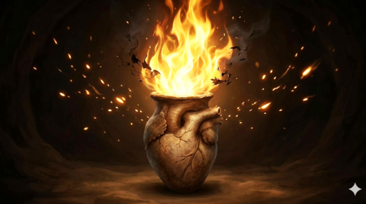 La Transformación del Deseo: Un Estudio sobre el Fuego Perpetuo y el Altar del Corazón